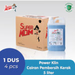 SuperMOM – Powerklin Pembersih Kerak 5000mL (4 Jerigen x 5 Liter)